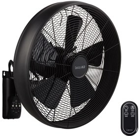 Ventilator de perete Lucci air 213124 BREEZE 55W/230V negru + telecomandă