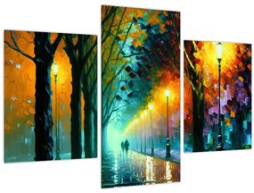 Tablou - Plimbare de noapte (90x60 cm)