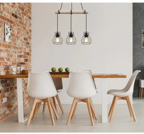 Lustră pe cablu Globo 15326-3H MINA 3xE27/40W/230V