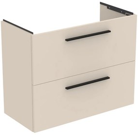 Dulap baza lavoar, 80x38x63 cm, 2 sertare, nisip mat Bej nisipiu