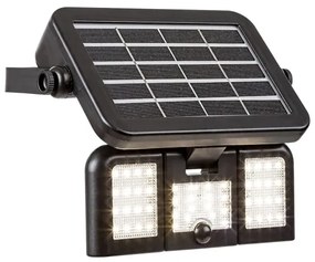 Proiector LED solar cu senzor LIHULL LED/9,6W/3,7V IP44 Rabalux 77020