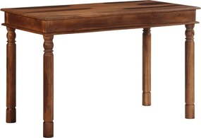 vidaXL Masa de sufragerie 120x60x77 cm din lemn masiv de salcam