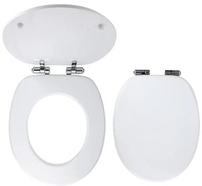 FERRO - Capac WC SoftClose din MDF, alb