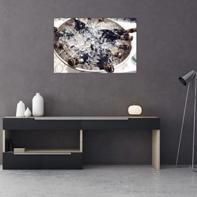 Tablou -șampanie la gheață (90x60 cm)
