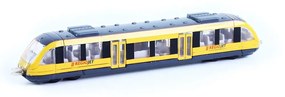 Tren galben RegioJet regional metal/plastic