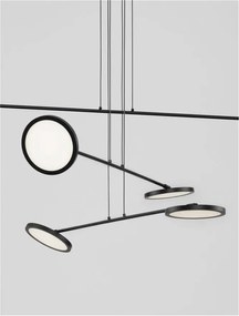 Lustra moderna dimabila cu 6 spoturi LED directionabile SCOPE
