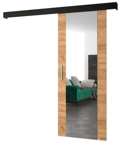 Uși culisante 80 cm Slavdro 2 (craft auriu + negru mat). 1108809