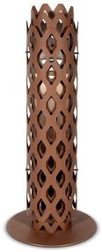 Stalp LED exterior, IP65, CHARLOTTE Corten