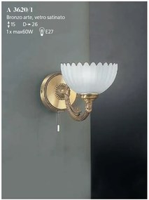Aplica de perete design italian realizata manual 3620