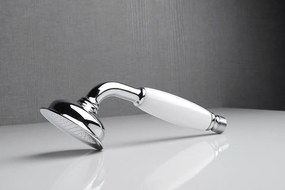 Cap de duș argintiu lucios din alamă ø 7 cm Epoca – Sapho