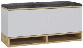Cuier  pentru hol  White/ Craft/ Grey