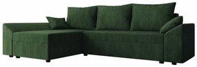 Colțar Memphis 104Cutie de pat, 244x138x82cm, 88 kg, Picioare: Plastic