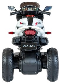 Motocicletă electrică Baby Mix Rare, alb