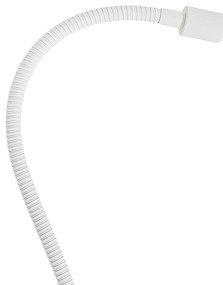 Lampă de birou cu clip alb cu LED și dimmer tactil - Lionard