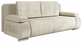 Canapea extensibilă Comfivo 144Cutie de pat, Beige, 77x200x92cm, 66 kg, Picioare: Plastic