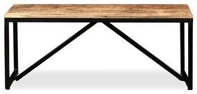 244902 vidaXL Bancă din lemn masiv de mango, 110 x 35 x 45 cm