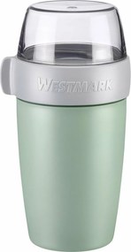 Cutie pentru gustări din două piese Westmark, 700ml, verde mentă, S