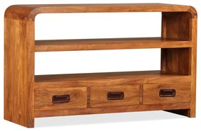 vidaXL Comodă TV, 90x30x55 cm, lemn masiv de acacia
