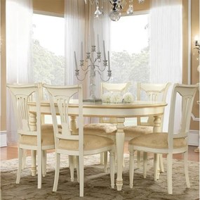 Scaun lemn masiv Caterina, 47 × 57 × 102 cm