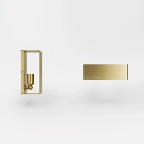 Aplica de perete din alama design modern minimalist Armonia