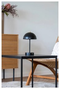 Veioză negru-lucios LED (înălțime 25 cm) Holt – House Nordic