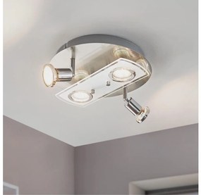 Eglo 32001 - Plafonieră LED PAWEDO 1 4xGU10-LED/3W/230V