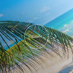 Tablou Canvas, 100x200cm, Dormitor si Living, Peisaje, Plaje, Tropical Beach View