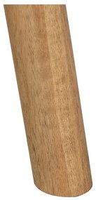 Măsuță de cafea în culoare naturală rotundă din lemn de mango ø 60 cm Mao – Ixia