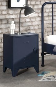 Noptieră Metalică, Albastru Denim (Metal) – BRONXX – Vipack