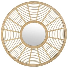 Oglindă de perete Eglo 425029 MITSUKE d. 55 cm bambus