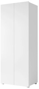 Dulap de haine Brolani BR09 (Alb + lucios Alb) . 1105766
