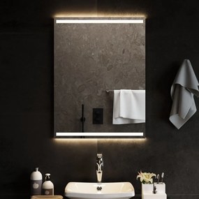 Oglinda de baie cu LED, 60x80 cm