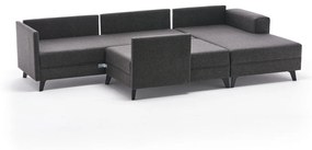 Canapea extensibilă de colț Efsun - Anthracite