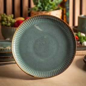 Altom Set of 2 dessert plates Reactive Sage 20.5 cm