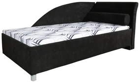 Pat de o persoană (divan) 90 cm Pearline Plus (cu saltea standard 7 zone) (D). 774158