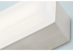 Aplica liniara LED pentru oglinda baie Ledina, satin chrome finish, 75cm