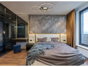 Globo 48466-70 - Lampă LED plafon INVERTINA LED/70W/230V aurie + DO