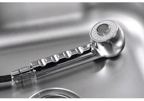 Aqualine - Baterie pentru chiuvetă KASIOPEA 20 cm, crom lucios