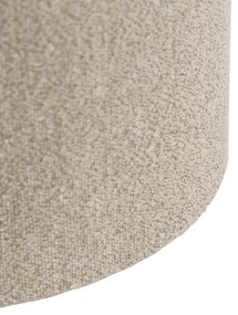 Abajur Boucle taupe 40/40/40