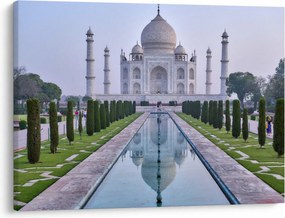Tablou - Taj Mahal în răsăsrit de soare (70x50 cm)