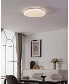 Eglo 900128 - Plafonieră LED RGBW dimabilă SILERAS-Z LED/21,6W/230V