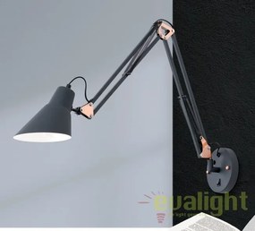Aplica cu brat articulat Bachelor WA 2-1347 schwarz-cu OR