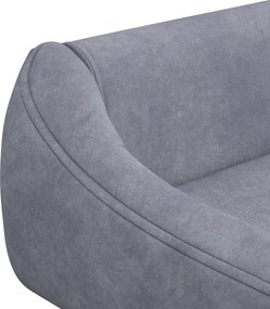 PawHut Canapea pentru câine design scandinav pernă moale detașabilă material catifea aspect lemn masiv | Aosom Romania