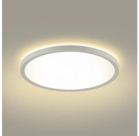 Plafonieră LED dimabilă ULTRA SLIM LED/18W/230V d. 30 cm alb + telecomandă
