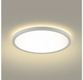 Plafonieră LED dimabilă ULTRA SLIM LED/18W/230V d. 30 cm alb + telecomandă