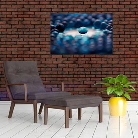 Tablou - Bile albastre (90x60 cm)