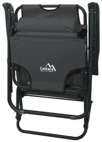 Șezlong pliabil, antracit