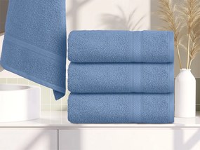 Prosop CLARYSSE ELEGANCE 60x110 cm albastru, 100% bumbac