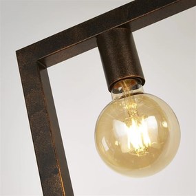 Lustra rustica cu 5 surse de lumina Oblong