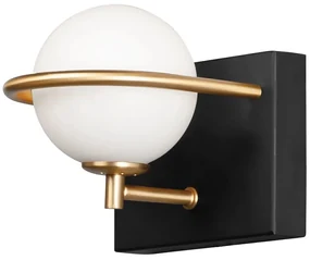 Lampă de perete de lux cu detalii aurii